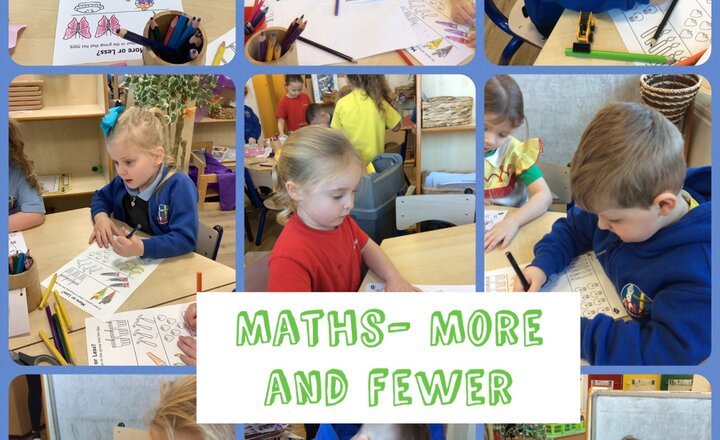 Image of Reception Maths- More and Fewer 