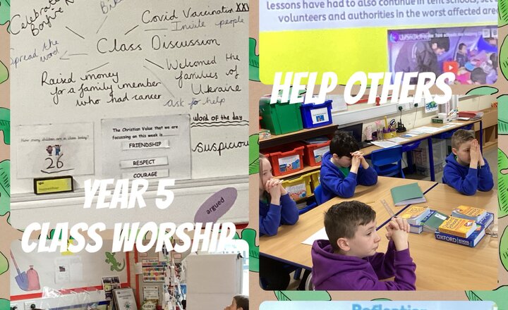 Image of Year 5 - Class Worship - Community 