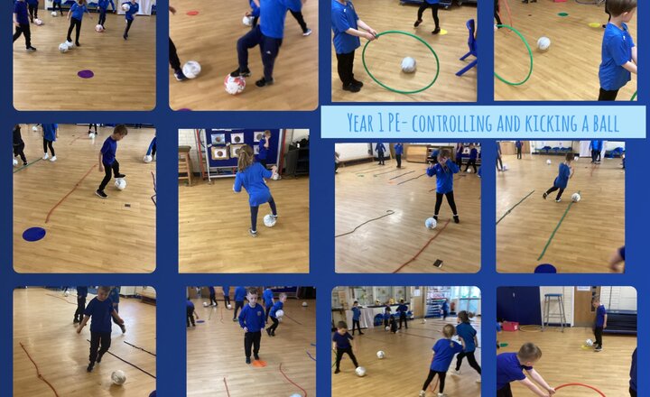 Image of Year 1 PE- Kicking and Controlling a Ball 