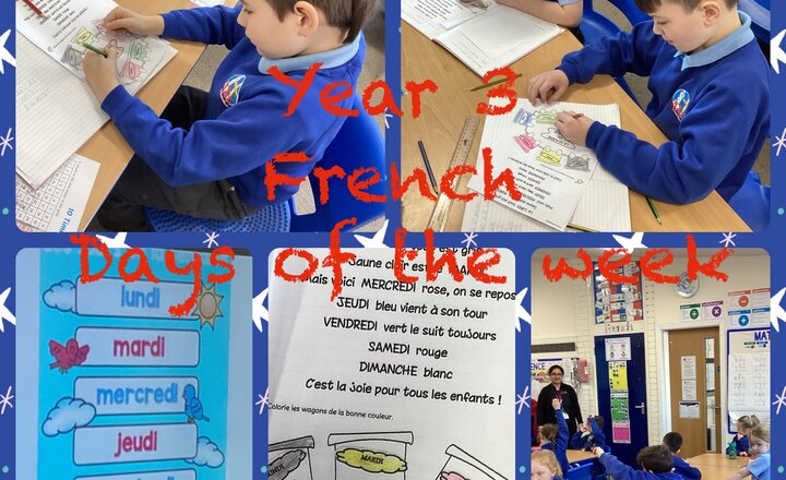 Image of Year 3 - French - Days of the Week