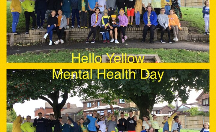 Image of Year 6 Hello Yellow Day 2022