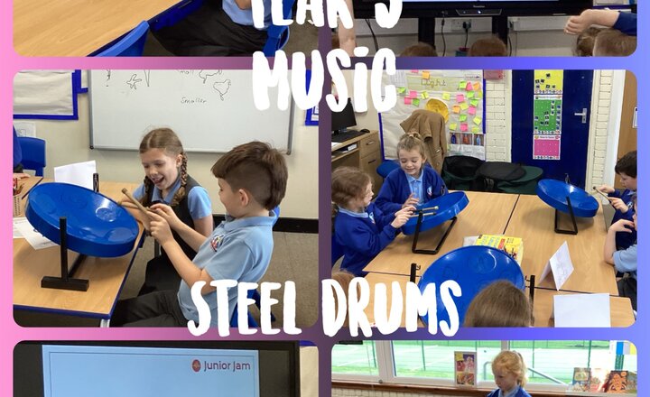 Image of Year 3 - Music - Steel Drums