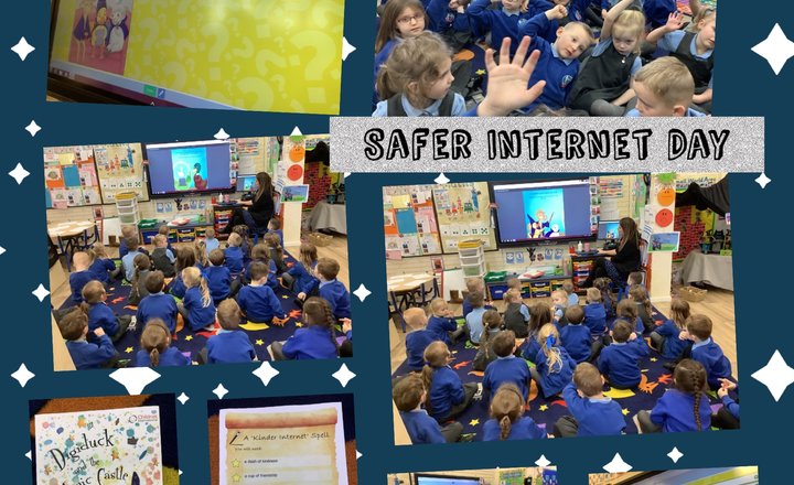 Image of Safer Internet Day in Reception 