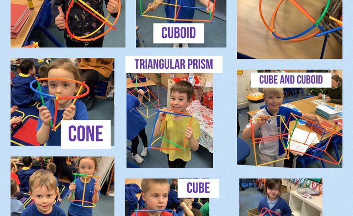 Image of Year 1 Maths- Making 3D shapes 
