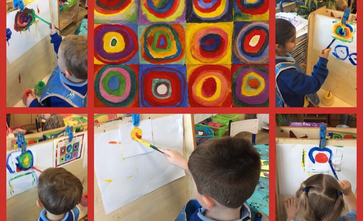 Image of Reception Kandinsky Circles