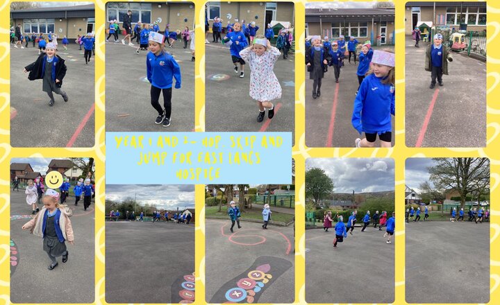 Image of Year 1 and 2- Hop, Skip and Jump for East Lancs Hospice
