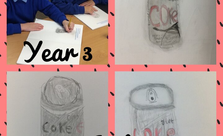 Image of Year 3- Applying geometrical shapes when drawing. 