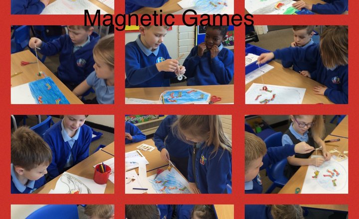 Image of Year 3 Making magnetic games