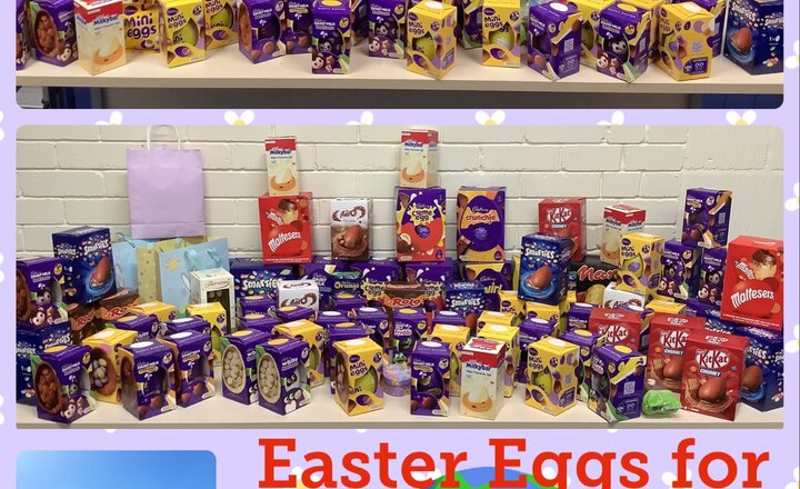 Image of Easter Eggs for DARE (Darwen Asylum and Refugee Enterprise) 