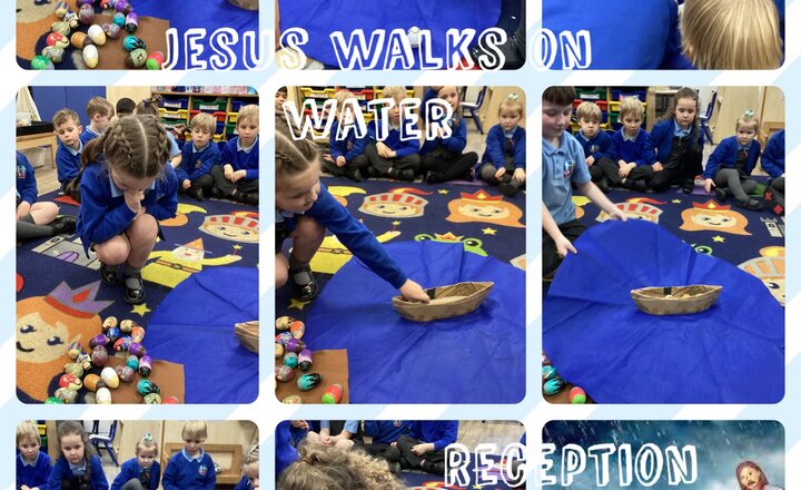 Image of Reception: Jesus walks on water