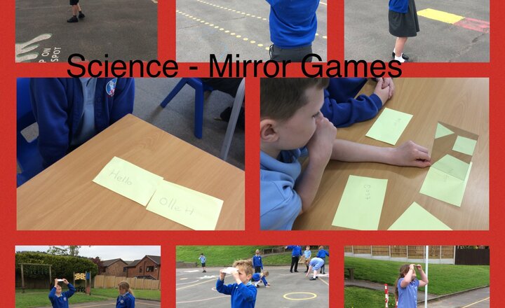 Image of Year 3 Science - mirror games