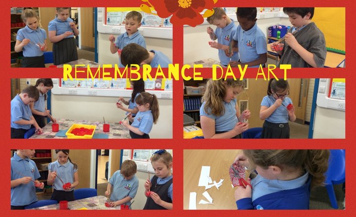 Image of Year 3 Remembrance Art