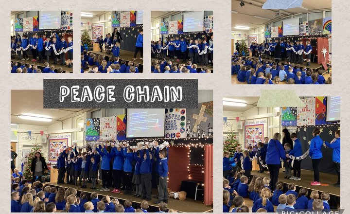 Image of Whole School Peace Chain