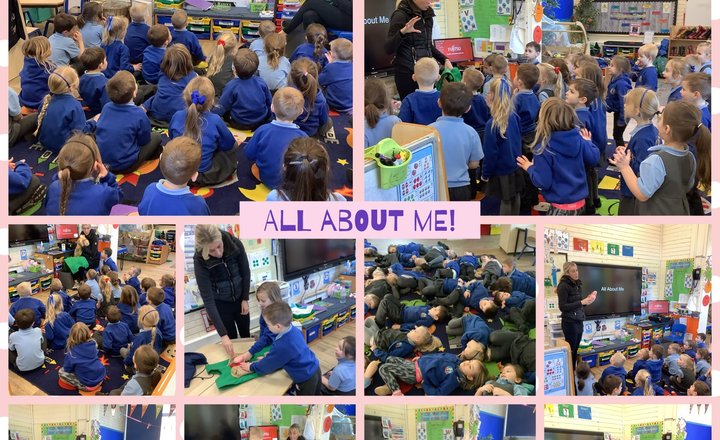 Image of Reception’s special visitor - All about Me! 