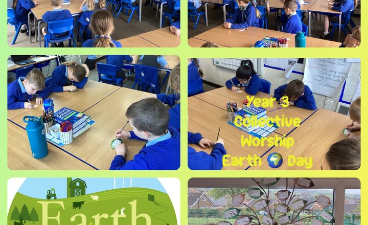 Image of Year 3- Collective Worship- Earth Day 