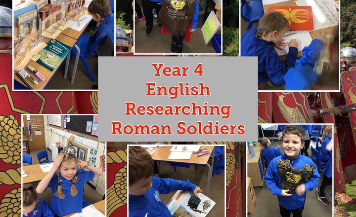 Image of Year 4 - English: Researching Roman Soldiers