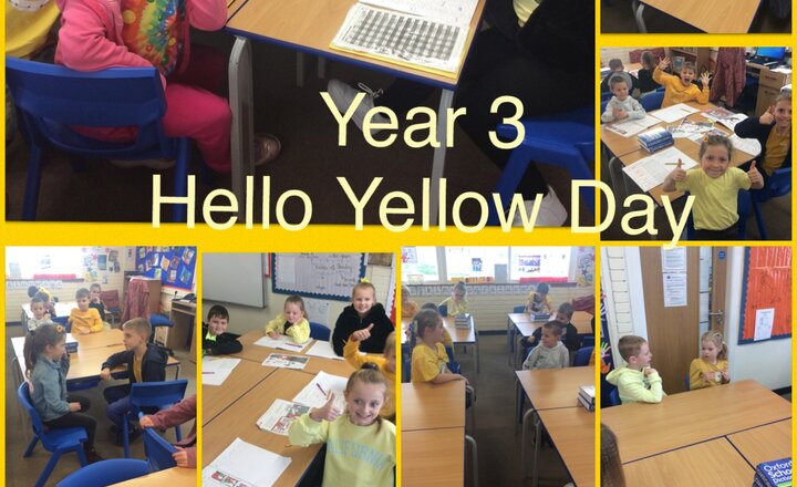 Image of Year 3- Hello Yellow Day 
