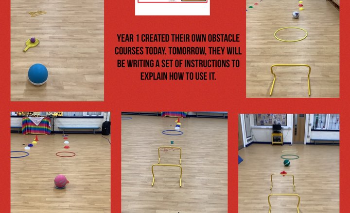 Image of Year 1 English- Constructing our own set of instructions. 