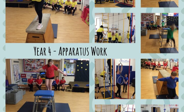 Image of Year 4 - Balance and Strength on Apparatus
