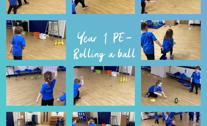 Image of Year 1- Rolling a ball 