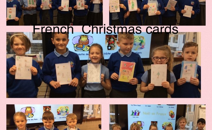 Image of French Christmas Cards- Year 3 