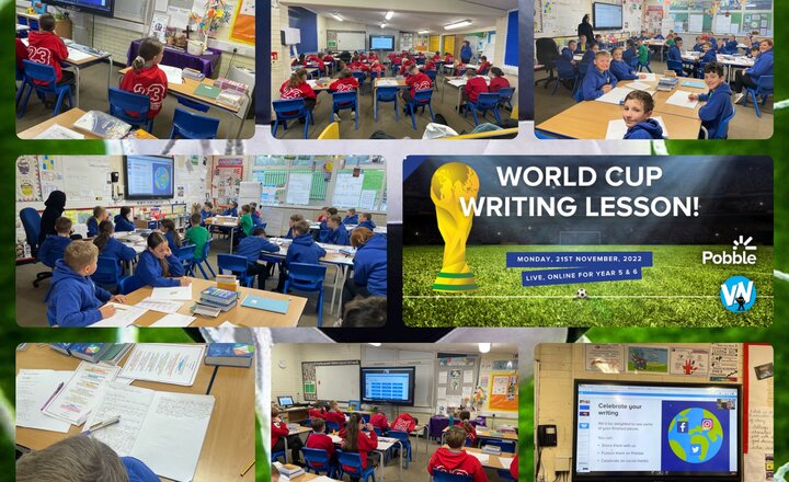 Image of Years 5 and 6- World Cup Writing Lesson 