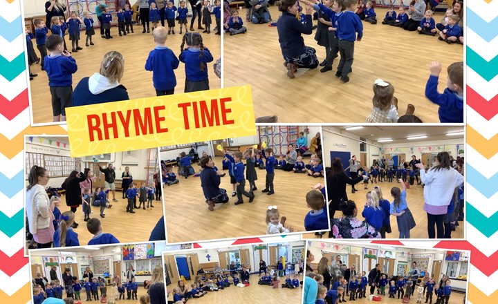 Image of Reception’s Rhyme time 