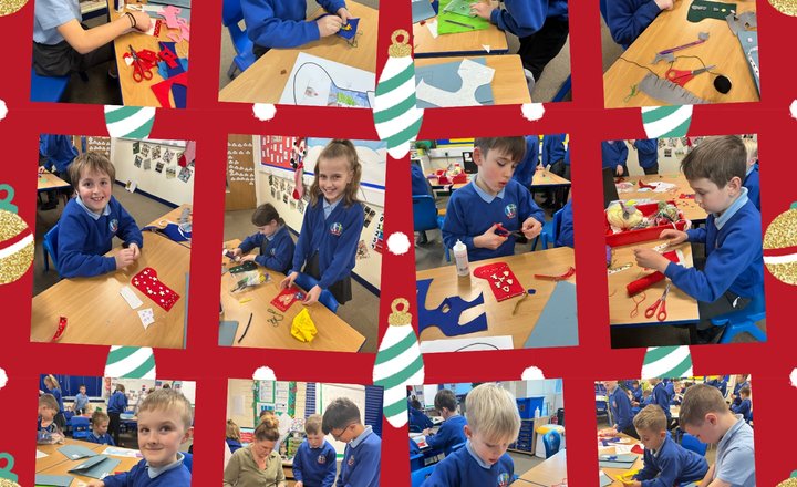 Image of Another fabulous day making our seasonal stockings 