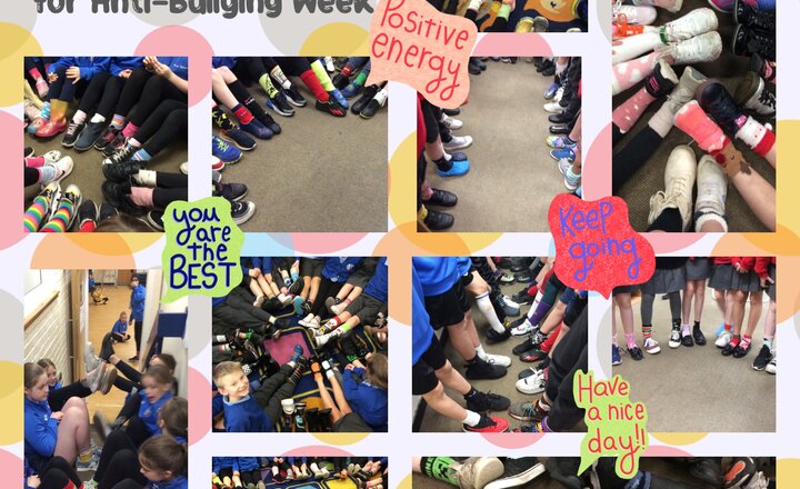 Image of Odd Socks and Shoes Day at St Barnabas 