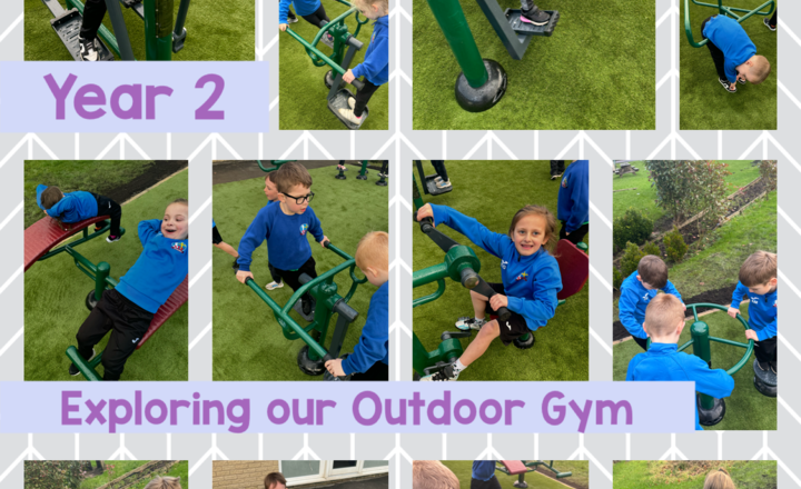 Image of Year 2- New Outdoor Gym!