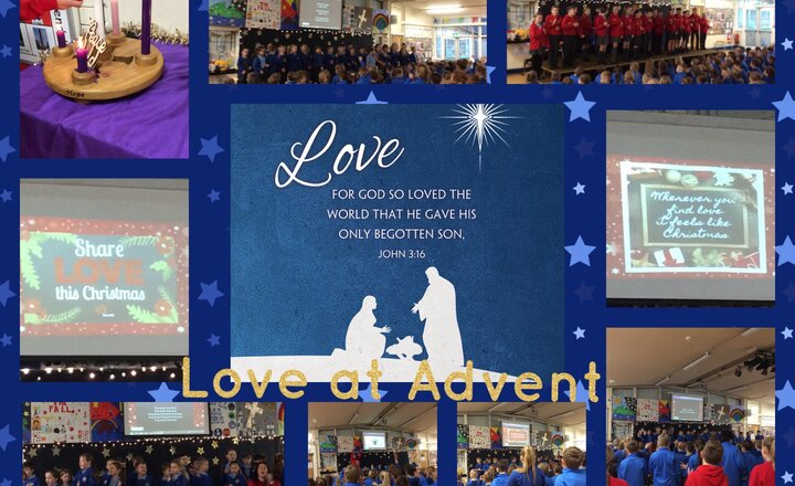 Image of Collective Worship- Love at Advent 