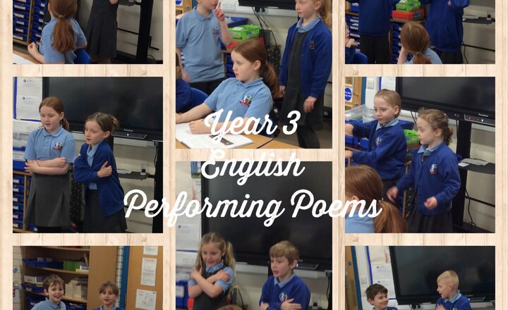 Image of Year 3 English- Performing Poetry