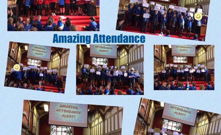 Image of Amazing Attendance Winners - Spring Term