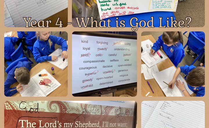 Image of Year 4 - RE: What is God Like?