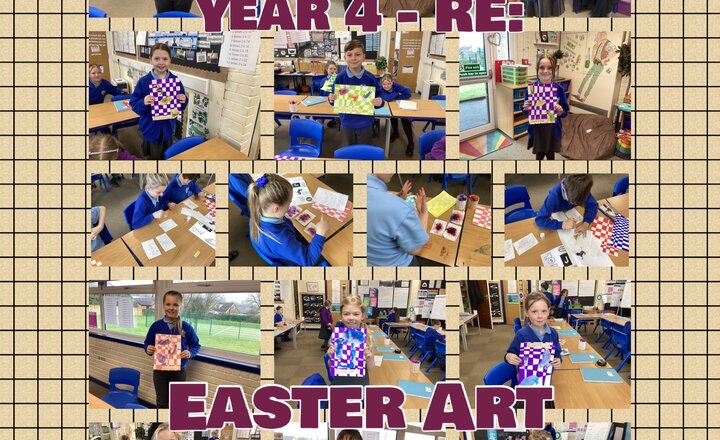 Image of Year 4 - RE: Easter Art