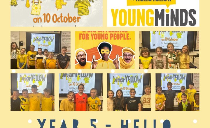 Image of Year 5 - Hello Yellow Day