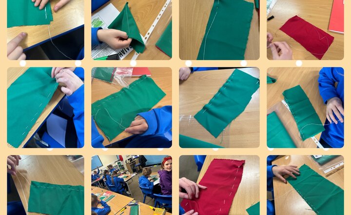 Image of Year 5 - Sewing Practice 