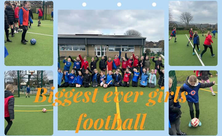 Image of Biggest Ever Girls Football Session 