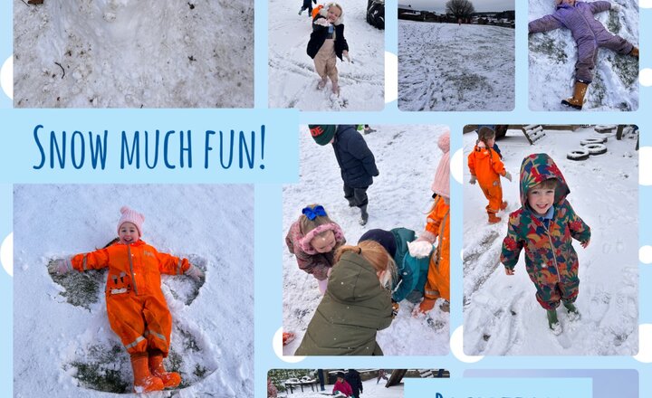 Image of Reception: Snow much fun!