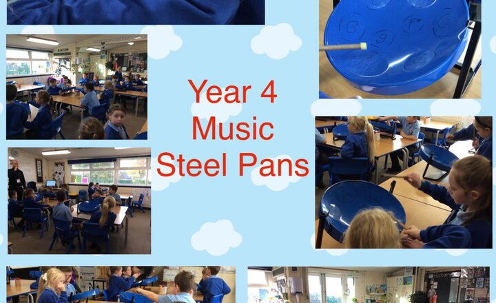 Image of Music with Junior Jam in Year 4 - Steel pans  