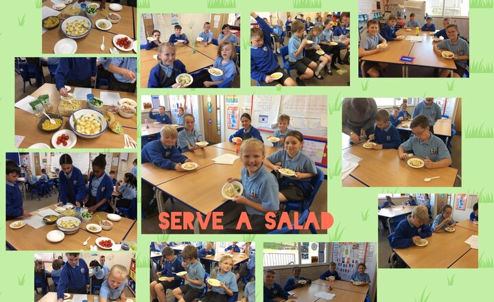 Image of Food technology- Serve a Salad- Year 5