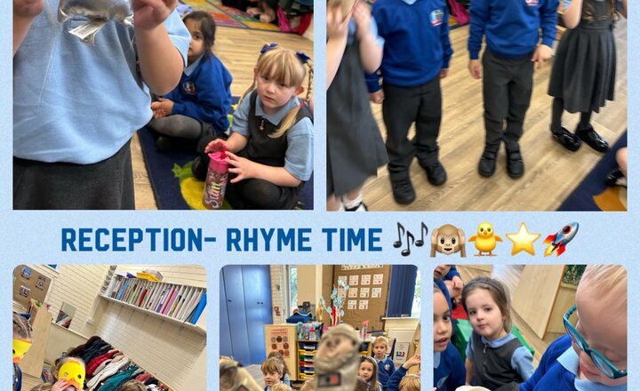 Image of Reception- Rhyme time. 
