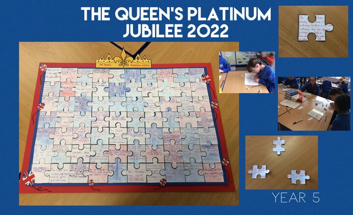 Image of The Queen's Platinum Jubilee- Class Worship- Year 5