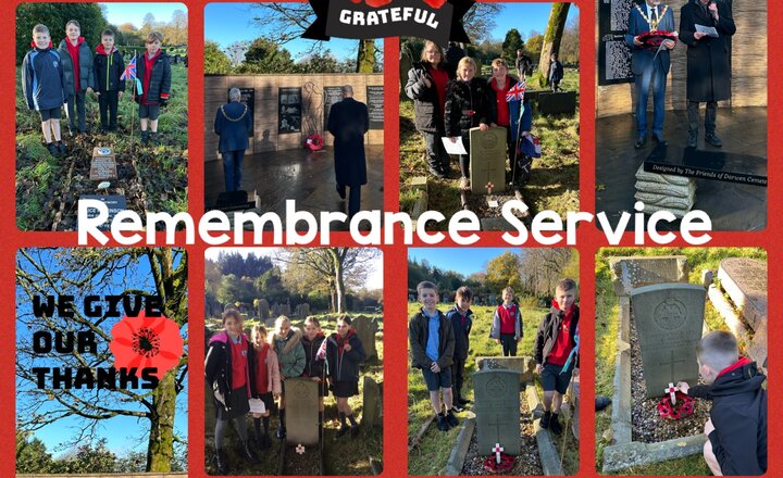 Image of Year 6- Remembrance Service 