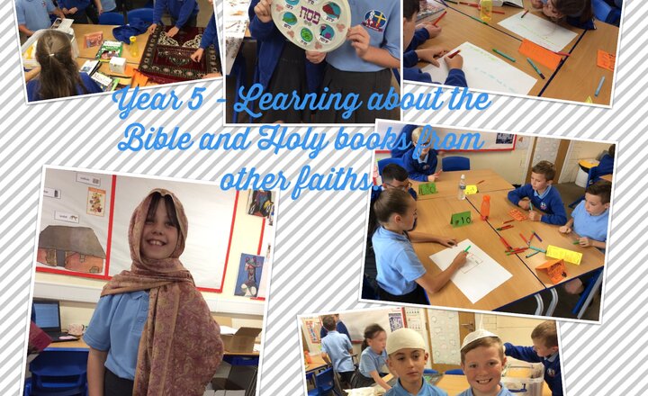 Image of Learning about the Bible and other holy books- Year 5
