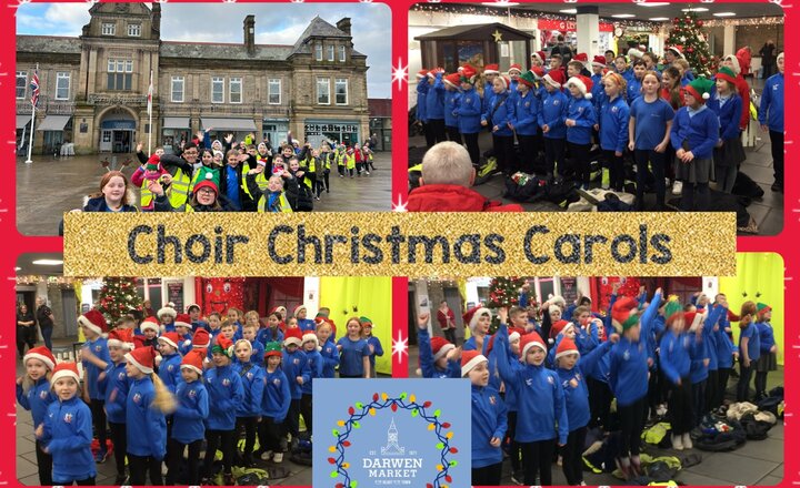 Image of Choir Christmas Carols at Darwen Market 