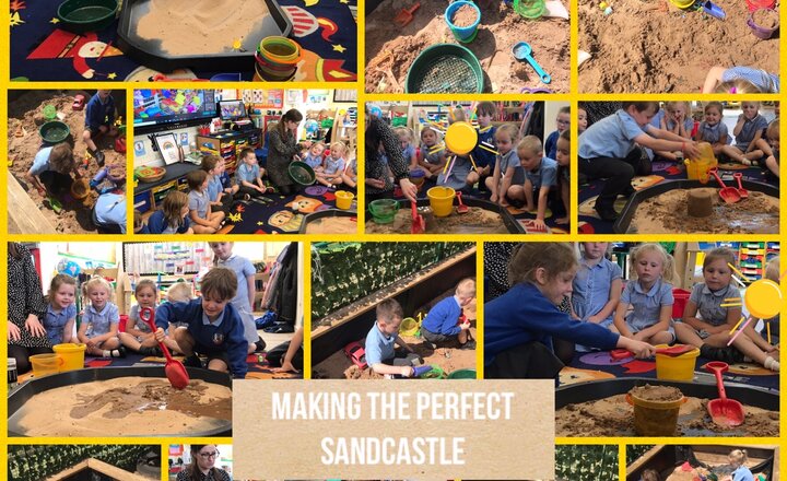 Image of Reception Science - Super Sandcastles!