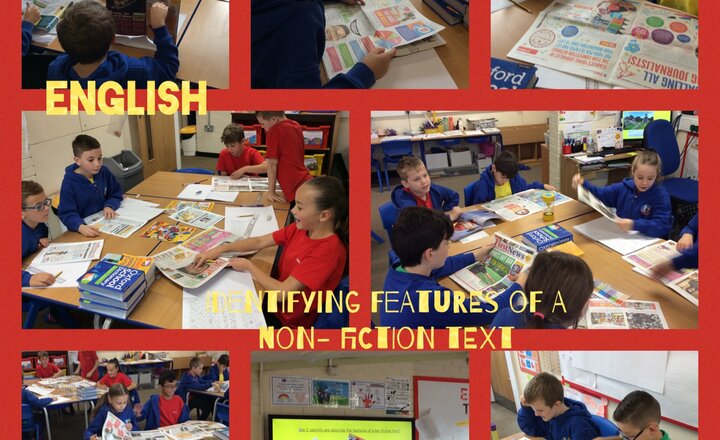 Image of English-Non-fiction text- Year 5