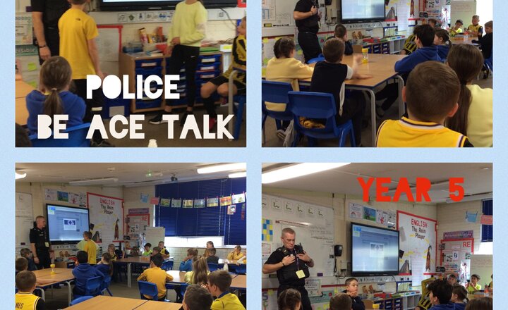 Image of Year 5- Police Officer- Be Ace Talk