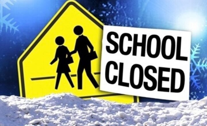 Image of School closed due to the snow